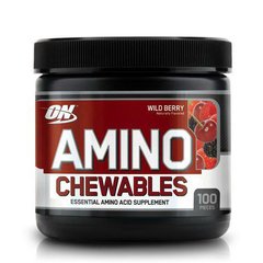 Аминокислоты AMINO Chewables (100) Optimum Nutrition