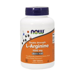Л-Аргинин 1000 мг Now Foods L-Arginine 1000 mg (120 tabs)
