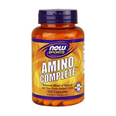 Комплекс аминокислот Амино Комплит Нау Фудс / Now Foods Amino Complete 120 caps / капсул