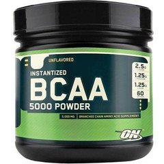 Аминокислота BCAA 5000 powder (345 g, unflavored) Optimum Nutrition