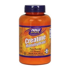 Креатин моногидрат чистый порошок Now Foods Creatine monohydrate pure powder (227 g, unflavored)