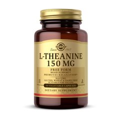 Аминокислота L-теанин (свободная форма) Солгар / Solgar L-Theanine 150 mg (60 veg caps)