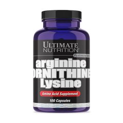 Arginine Ornithine Lysine (100 caps) Ultimate Nutrition