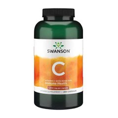 Витамин Ц с шиповником Swanson Vitamin C With Rose Hips (250 caps)