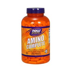Комплекс аминокислот Амино Комплит Нау Фудс / Now Foods Amino Complete 360 caps / капсул