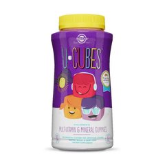Витамины для детей Solgar U-Cubes Children's Multi-Vitamin & Mineral (60 gummies)