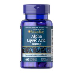 Alpha Lipoic Acid 100 mg (60 caps) Puritan's Pride