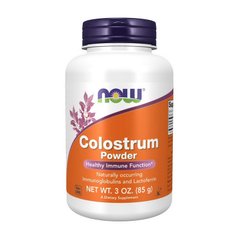 Колострум (Сухое коровье молозиво) в порошке Now Foods Colostrum Powder (85 g)