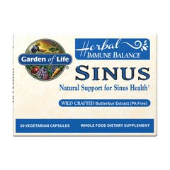 Комплекс для поддержки здоровья носовых пазух Garden Of Life Herbal Immune Balance Sinus (30 veg caps)