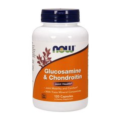 Glucosamine & Chondroitin (120 caps) NOW