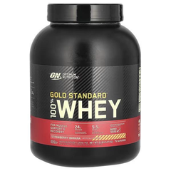 Сироватковий протеїн Optimum Nutrition 100% Whey Gold Standard 2,3 кг strawberry banana