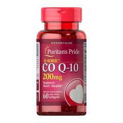 CO Q-10 200 mg (60 softgels) Puritan's Pride