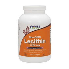 Соевый лецитин Без ГМО Нау Фудс / Now Foods Lecithin 1200 mg Non - GMO (400 softgels)