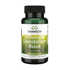 Корінь кульбаби Свансон / Swanson Full Spectrum Dandelion Root 515 mg (60 caps)