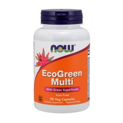 Комплекс вітамінів, мікро - і макроелементів і мінералів Now Foods EcoGreen Multi (90 veg caps)
