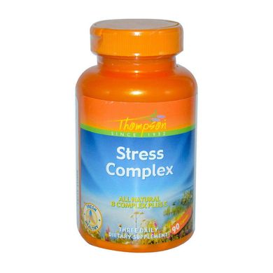 Комплекс вітамінів групи Б від стресу Томпсон / Thompson Stress Complex (90 veg caps)