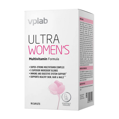 Мультивітаміни для жінок VP Lab Ultra Women's 90 caplets