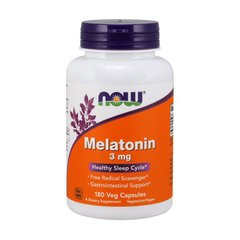 Мелатонин 3 мг Now Foods Melatonin 3 mg (180 caps)
