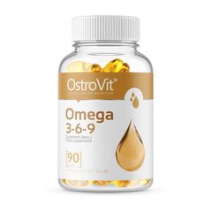 Omega 3-6-9 (90 caps) жирные кислоты OstroVit