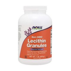 Гранулы соевого лецитина (без ГМО) Нау Фудс / Now Foods Lecithin Granules Non-GMO (454 g)