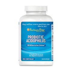 Probiotic Acidophilus (250 caps) Puritan's Pride