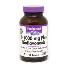 Цитрат Кальция + Витамин Ц Bluebonnet Nutrition C-1000 mg Plus Bioflavonoids (90 caplets)