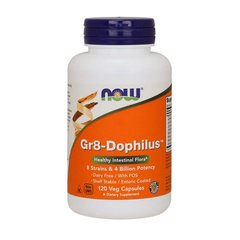 Пробиотики Gr8-Дофилус Now Foods Gr8-Dophilus (120 veg caps)