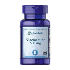 Ниацинамид Puritan's Pride Niacinamide 500 mg (100 tab)