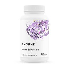Йодид калия и L-тирозин Торн Ресерч / Thorne Research Iodine & Tyrosine (60 caps)