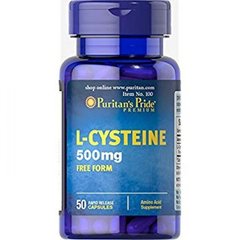 L-Cysteine 500 mg (50 caps) Puritan's Pride