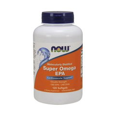 Super Omega EPA (120 softgels) жирні кислоти NOW