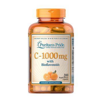 C-1000 mg with bioflavonoids (200 caps) Puritan's Pride