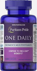 One Daily women's Multivitamin (200 caplets) Puritan's Pride