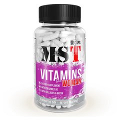 Мультивитаминный комплекс для женщин МСТ / MST Vitamins for Woman 90 caps / капсул