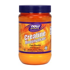 Креатин моногидрат чистый порошок Now Foods Creatine monohydrate pure powder (600 g, unflavored)