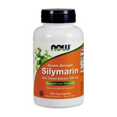 Экстракт силимарина расторопши двойная сила Now Foods Silymarin 300 mg double strength (100 veg caps) NOW