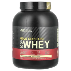 Протеин сывороточный Optimum Nutrition 100% Whey Gold Standard 2,3 кг vanilla ice cream