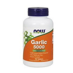 Екстракт часнику Now Foods Garlic 90 таблеток