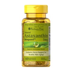 Астаксантин Пуританс Прайд / Puritan's Pride Astaxanthin 5 mg (60 softgels)