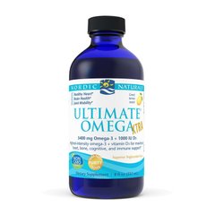Омега-3 + Витамин Д3 Ultimate Omega Xtra 3400 mg omega-3 + 1000 IU D3 (237 ml)