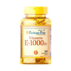 Vitamin E-1000 IU (100 softgels) Puritan's Pride