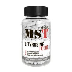 Амінокислота L-тирозин МСТ / MST L-Амінокислоти 1000 (90 vcaps)