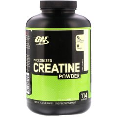 Креатин моногидрат Creatine (600 g, unflavored) powder Optimum Nutrition