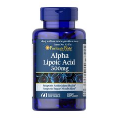 Alpha Lipoic Acid 300 mg (60 softgels) Puritan's Pride