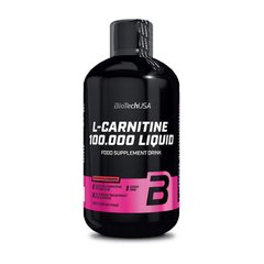 Жиросжигатель Л-карнитин BioTech L-Carnitine 100 000 (500 ml) apple / cherry