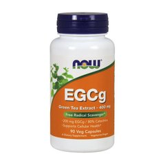 Екстракт зеленого чаю Now Foods EGCg Green Tea Extract 400 mg (90 veg caps)