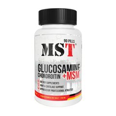 Глюкозамин Хондроитин + МСМ МСТ / MST Glucosamine Chondroitin + MSM (90 pills)