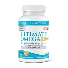 Рыбий жир Омега-3 Nordic Naturals Ultimate Omega 2X 1120 mg (60 mini soft gels)