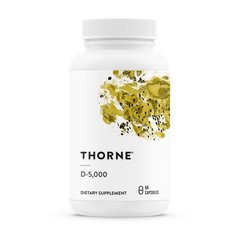 Витамин Д3 Торн Ресерч / Thorne Research D-5,000 (60 caps)