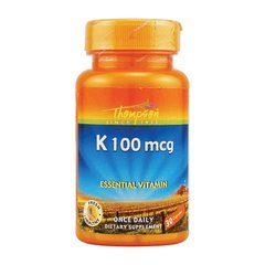 Витамин К (филлохинон) Томпсон / Thompson K 100 mcg (30 caps)